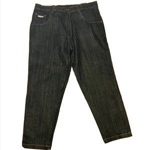 VINTAGE JOKER BRAND Men's Straight Leg, Dark Wash Jeans Size 40" x 30”